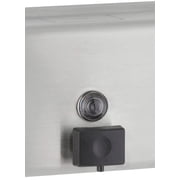 Bobrick Stainless Steel 40 oz, Wall Mount Mounted Soap Dispenser