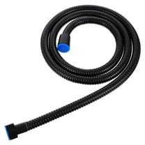 OUNONA  Bathroom Sprayer Hose Extension Shower Hoses Pressure Miss Black