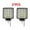 2PCS, variant on 48W LED Work Light 12V 24V Lamp Spotlight For Offroad Truck Car 3,520LM