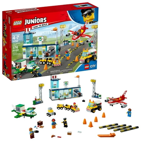 LEGO Juniors City Central Airport 10764 (376 Pieces) Toy (Best Price Lego Juniors)