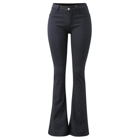 "KaLI_store Jeans For Women High Waist,Super High Waisted Lifting Jeans for Women - Levanta Cola Skinny Jeans"