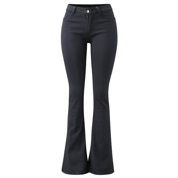 Aayomet Jeans For Women Ripped Women High Waist Skinny Stretch Ripped Jeans Destroyed Denim Pants,Dark Gray L