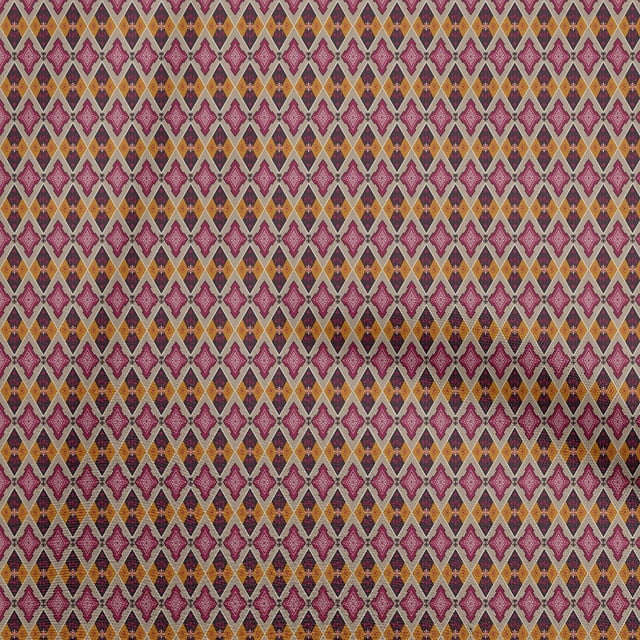 oneOone Polyester Spandex Gray Fabric Asian Kilim Sewing Craft Projects Fabric Prints By Yard 56 Inch Wide