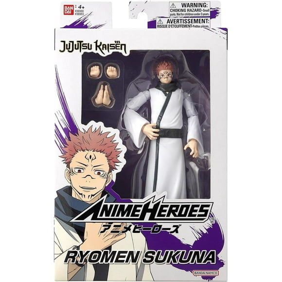 Jujutsu Kaisen Figurine d'Action 6 Pouces Anime Heroes - Ryomen Sukuna