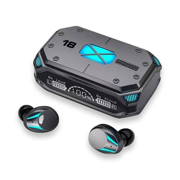 M41 Bluetooth Earbuds, True Wireless Earbuds 120 Hours Playback, 1200mAh Battery Capacity, IPX7 Waterproof Bluetooth Headphones, for Android, iPhone, PC, Laptop