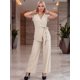 thumbnail image 2 of Conjunto Elegante 2 Piezas Pantalon Wide Legs Blusa Cruzada Outfit para Mujer, 2 of 5