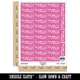 thumbnail image 2 of Corrected By Student Nerdy Owl Teacher Student School Sticker Set - Hot Pink - Matte Finish - 1.5" Small, 2 of 7
