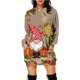 thumbnail image 1 of Otoño nueva ropa europea y americana vestido sudadera de manga larga falda con capucha con estampado de alces de Navidad, 1 of 5