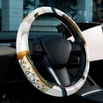 thumbnail image 6 of Arabic teapot 14.5 Inch Printing PVC Leather Auto Accessories Car Wheel Cover Steering Wheel Cover, 6 of 6