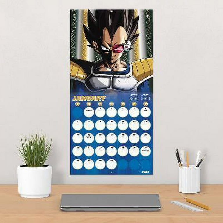 DRAGON BALL カレンダー 2023 dragon ball z 16-month 2023 wall calendar | Five Below