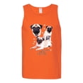 thumbnail image 2 of If It's Not a Pug It's Just a Dog Gift | Mens Dog Lover Graphic Tank Top, Orange, 2XL, 2 of 3