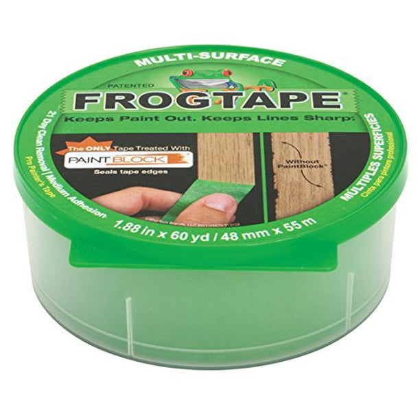 2 X 60 Yd FrogTape Green Painters Tape - Walmart.com - Walmart.com