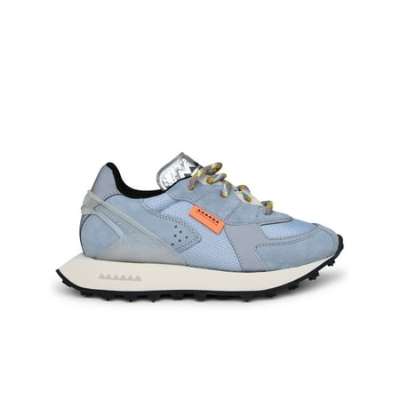 

Run Of Woman Light Blue Suede Blend Sneakers
