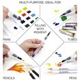 thumbnail image 4 of Water Brush Pens by Chromatek. Set of 6 Aqua Pen Painting Brushes. Including Online Video Tutorials and Downloadable Picture Templates. Ideal for All Water Soluble Pigment and Watercolor Media., 4 of 5