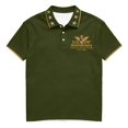 thumbnail image 6 of Dwelliawo Men's 250th Anniversary National Flag Print Polo Shirt 1776-2026 Casual Patriotic Short Sleeve Shirts 250 Anniversary Usa Patriotic Shirt Polo Top Army Green 2XL, 6 of 6