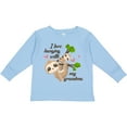 thumbnail image 3 of Inktastic Hanging With My Grandma Boys or Girls Long Sleeve Toddler T-Shirt, 3 of 5
