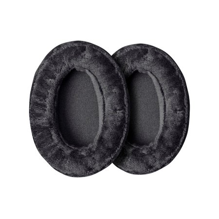 Monoprice Memory Foam Velour Earpads (Pair) - Black, Maximize Comfort For Headphones