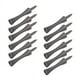 thumbnail image 1 of 50 piezas de plástico gris Baoblaze Castle Golf Tees 70mm Soporte de golf, 1 of 4