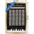thumbnail image 3 of Reinders - Piano Keys Wall Poster, 14.725" x 22.375", Framed, 3 of 3