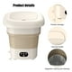 thumbnail image 3 of Bsvklp Lavadora Plegable 9L 3 Velocidades Alta Capacidad para Ropa Bebé (Khaki EU), 3 of 9