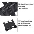thumbnail image 3 of 2Pcs Roller Bar Grip Handles Fit for Jeep Wrangler CJ YJ TJ JK Wrangler Accessories, 3 of 3