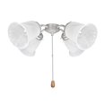 thumbnail image 4 of Aspen Creative 22003-11 Ceiling Fan Fitter Light Kit, Brushed Nickel, 4 of 9