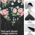 thumbnail image 3 of Pioneer Flower Floral Print Pattern Kitchen Rugs Sets Of 3,Kitchen Runner Rugs Non Skid Washable,Decorative Kitchen Floor Mats for Kitchen,Sink,Laundry,17"x30"+ 17"x47" + 17"x59", 3 of 6