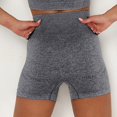 thumbnail image 5 of Gibobby Yoga leggings cortos Pantalones cortos holgados de secado rápido para mujer(Gris,G), 5 of 5