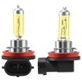 thumbnail image 3 of 2x H11 55W 3000k Golden Yellow Xenon HID Halogen Light Fog Lamp Bulb Headlight, 3 of 5