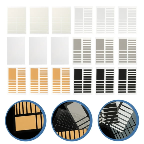 HEATSHAKING 18Pack Ring Sizers for Loose Rings Men and Women Assorted Color Acrylic Material Ring Tightening