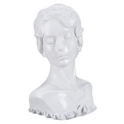 Resin Necklace Peant Bust Holding Holder Holder for Women Shows, Personnel, Domestic Organization - white