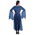 thumbnail image 4 of Moomaya Gilet Ouvert Imprimé Georgette à Manches Fendues pour Femmes, 4 of 5
