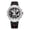 Silver Tone Blue, variant on TUCCI Italy COMPLESSO Unisex Silicone Wrist Watch - Rose Tone Black