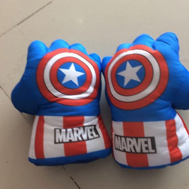 Guantes de Boxeo Gigantes del Capitán América CHAO Juguete para Niños