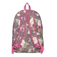 thumbnail image 3 of Country Farmhouse Floral Backpack – Rustic Bloom Pattern, Lightweight Travel Daypack with Comfortable Straps for Students and Teens, 3 of 5