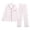 Pink 1, variant on Lounge Set for Women Love Cardigan Pajamas Can Be Worn Externally Wrinkled Fabric Home Clothes Long Sleeved Pants Set Summer Essentials Fashion Sleepwear