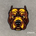 thumbnail image 3 of Pit Bull Dog Hand-Tufted Rug – Unique Handmade Designer Rug, 3 of 3
