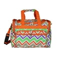 thumbnail image 5 of World Traveler 16-inch Carry-On Duffel Bag - Purple Trim Chevron Multi, 5 of 5