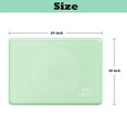 thumbnail image 6 of Kaala Silicone Pastry Mat 28"x20", Non-Stick Baking Mat with Measurements & Raised Edge, Food Grade Green Dough Rolling Mat for Pastry, Bread, Pizza, Fondant, 6 of 6