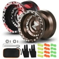 thumbnail image 1 of 2pcs Professional Yoyoball Aluminum Alloy Responsive Yoyoball with Unresponsive Bearing for Professionals Beginners, 1 of 9