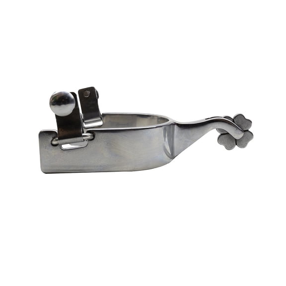Professionals Choice Cloverleaf 1in Band Western Spurs