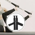 thumbnail image 5 of DimyFew 2 Pieces Pilates Straps Y Loops Reformer Strap for Beginner Gymnastics Women black, 5 of 8