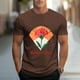 thumbnail image 1 of Tops para hombre, blusas y camisas de cuello redondo y manga corta para hombre, camisetas deportivas con estampados casuales para el Día de la Madre, blusas de cuello redondo y manga corta, blusas de, 1 of 5