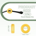 thumbnail image 2 of Uxcell Glasses Ear Grip, Silicone Ear Grippers Eyeglasses Holder Anti-Slip Grip Hooks Yellow, 2 of 7