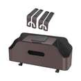thumbnail image 1 of Miulika Car Back Seat Organizer 2 Cup Holder Storage Multifunctional Keep Tidy Seat Back Brown, 1 of 9