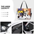thumbnail image 2 of Lsque Bluey Beach Travel Bag - Water-Resistant, Large Capacity Lightweight Tote with 7 Pockets for Women and Men - Perfect for Beach, Pool, Gym, and Travel, 2 of 6
