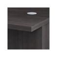 thumbnail image 3 of Office 500 72W U Shaped Desk with Hutch in Storm Gray - Engineered Wood, 3 of 8