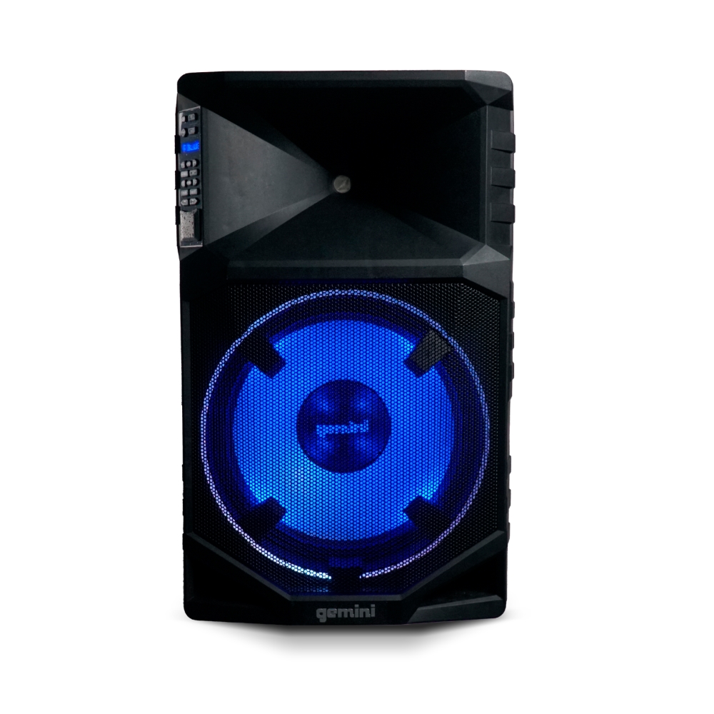 Gemini GSW-T1500PK 15 in. Portable Bluetooth Speaker with Stand & Microphone - image 4 of 13