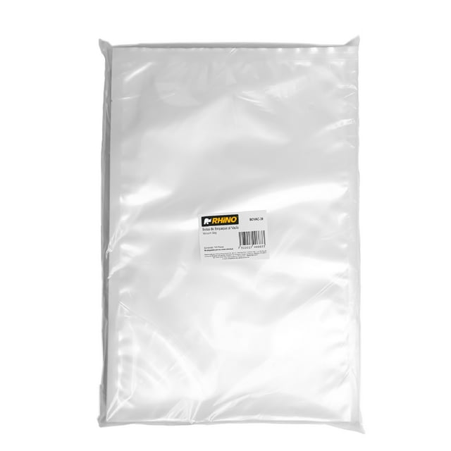 Bolsa para Empacado al Vacío Rhino BOVAC-38 25 x 38 cm