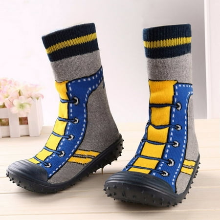 

Baby shoes Newborn Infant Baby Cartoon Flooring Antiskid Sole Of Rubber Soft Shoes CHMORA